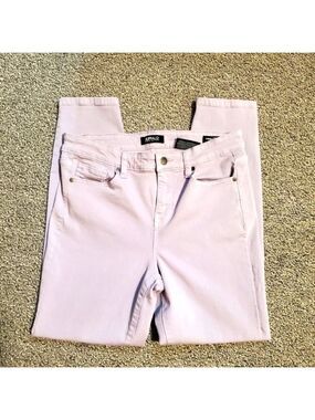 Buffalo Jeans Aubrey High Rise Stretch Extensible Ankle Grazer Purple Size 6